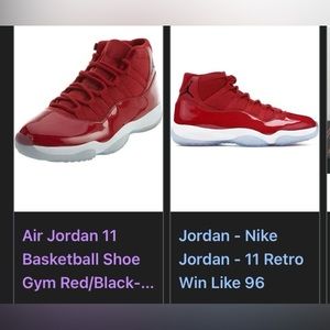 NIKE AIR JORDAN 11 Xl Retro Basketball Sneakers NO:378037-623  MENS